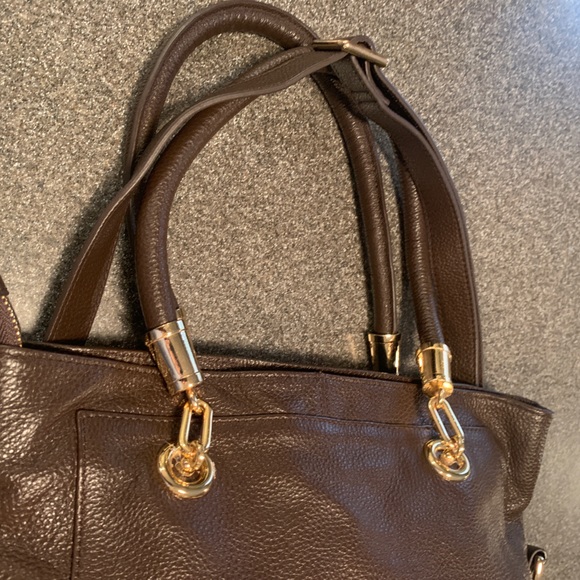 Kristen Bell for Erica Anenberg Shoulder Bag! Large Genuine Leather Bag! - Picture 5 of 16